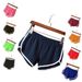 Aria Basics Aria Basics New European And American Style Women's Casual Home Wear, Solid Color Fashion Yoga Beach Shorts, Candy-colored Sports_ecoleips.com