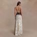 Women's Clothing Elegant Fashionable Polka Dot V Neck Patchwork Dress Backless Waist Cinching Lace Maxi Women's Dress_ecoleips.com