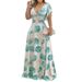 2026 New Spring Women's Clothing European American Export Dress Elegant And Sexy Ruffle Sleeve Printed Long Skirt_ecoleips.com