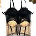 Women's Clothing Black Sexy Lace See Through Underwear High End Sexy Outerwear Underwear Fishbone Gathered Bra_ecoleips.com