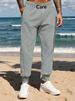 Aria Basics 2026 New Model Cross-Border Men's European Size Jogger American Style Loose Casual Sports Long Pants_ecoleips.com