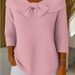 Women's Clothing Women's Lightweight Long Sleeved Knit Top Style Inner Layer Autumn Top Early Autumn Fashion Women's Clothing_ecoleips.com