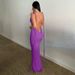 2024 New Summer Fashion Sexy Strapless Dress Strapless Hang Neck Temperament Dress_ecoleips.com