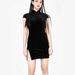 New European And American Summer Style Cheongsam, Slim Fit, Stand-up Collar, High Waist, Buttoned, Sexy Slit_ecoleips.com