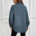 "Stylish Corduroy Long Sleeve Shirt With Button Front & Pockets – Versatile Casual Top For Women"_ecoleips.com