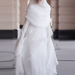 Elegant Temperament Flared Sleeves Robe Dress Spring New Formal Occasion Women Dress Lotus Leaf Edge Design O-neck Evening Dress_ecoleips.com