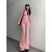 American-style Flared Yoga Pants For Women, Spring And Autumn High-waisted Casual Bootcut Pants, Gray Petite Sports_ecoleips.com