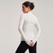 Women's Gold Zipper Stand Collar Yoga Jacket Slim Fit Cardigan Fitness Wear Sports Style_ecoleips.com