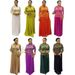 Women's Clothing Three House Pleated Hot Stamping Process Printed Top + 360 Large Swing Skirt Suit_ecoleips.com