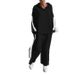 Summer Fashion Trendy Collar Sporty Long-Sleeved Casual Two-Piece Set_ecoleips.com