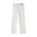 5051 Autumn New Nine-Point Cigarette Pants Slimming Versatile High-Waisted Straight-Leg 2025 Design Jeans_ecoleips.com