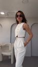 European American Foreign Trade Ready-to-ship Women's Clothing 2025 New Spring-summer Fashion Sleeveless Tank Top And_ecoleips.com