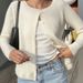 Diyun European And American Casual Simple Solid Color Long Sleeve Coat Sweater Women's Fashion 2025 Autumn_ecoleips.com