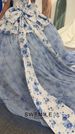 SWEMILE Floral Quinceanera Dresses For 15 Scoop Neck Bow Crystals Vestidos De 15 Elegant Prom Dress Quinceañera 2026 Customized_ecoleips.com