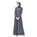 Women's Comfortable Breathable Maxi Dress Southeast Asian Style Hot Selling Printed Cross Border Exclusive Wear_ecoleips.com