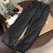 Women's Clothing Straight High Waist Jeans For Female Students Loose Retro Wide Leg Style Mopping Pants_ecoleips.com