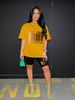 Women’s 2 Piece Outfit Set – Oversized Graphic T-Shirt And Biker Shorts Matching Set, Casual Summer Lounge Tracksuit For Daily Wear O-897_ecoleips.com