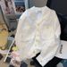 Women's Clothing Chic Collar Long Sleeved Shirt For Women Spring Autumn Loose Retro Style Jacket Top Design Niche_ecoleips.com