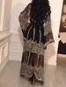 Women's Clothing Sequined Sexy Long Skirt Shawl Banquet Evening Dress New_ecoleips.com