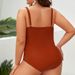 Women's Clothing Large Size Bikini Steel Support Hard Bag Gathered Shoulders Slim Swimsuit_ecoleips.com