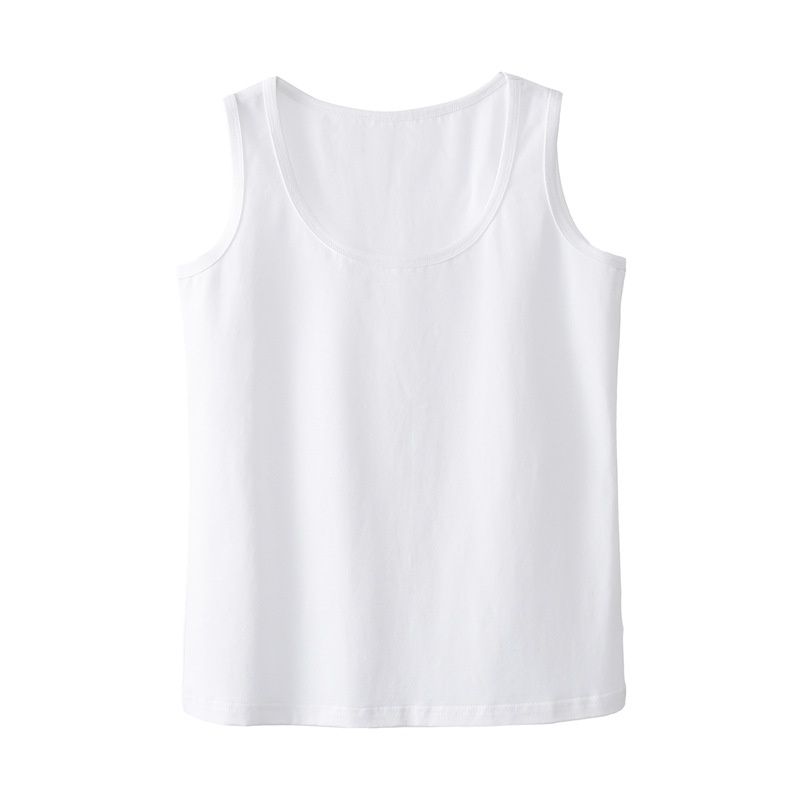 Peruvian Cotton Solid Color Camisole Women, Black White, Slim Fit, Suitable For Spring And Summer, Can Be Worn As An_ecoleips.com