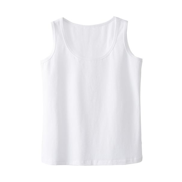 Peruvian Cotton Solid Color Camisole Women, Black White, Slim Fit, Suitable For Spring And Summer, Can Be Worn As An_ecoleips.com