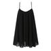 Summer New French Beach Resort Style Women's Backless Mini Slip Dress Chic Versatile_ecoleips.com