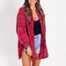 Women's Flannel Shirt With Fringe Detail, Oversized Plaid Long Sleeve Top, Fall Fashion Loose Fit Casual Blouse_ecoleips.com