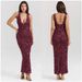 2024 European And American Style French Rich Lady Fashion With Three-dimensional Flowers, Sexy High-waisted Slim-fit_ecoleips.com
