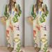 Cross-border Independent Site 2026 European American Women's Clothing Cotton-linen Printed Shirt And Pants_ecoleips.com