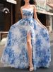 K New Fashionable And Sexy Printed Camisole Dress With Floral Patterns, High-end Large Swing Dress_ecoleips.com