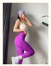 Ins Peach Butt Lift Fitness Women Sexy Elastic Yoga Pants High Waist Tight Quick-Dry Sports Leggings_ecoleips.com