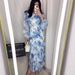 Modest Abaya Dress Women's Floral Print Chiffon Dress Spring Season Designed_ecoleips.com