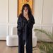 Women's Clothing New Women's Fashion Casual Loose Long Sleeved Denim Trousers Suit_ecoleips.com