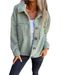 Women's Autumn Winter Lapel Single Breasted Lambswool Coat New Arrival_ecoleips.com