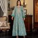 New Muslim Robe Women's Long Sleeved Abaya Embroidered Dress_ecoleips.com