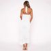 French-style Summer High-end Halter-neck Bodycon Fishtail With Mesh Inserts, Elegant And Classy Formal Dress_ecoleips.com