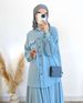Women's Clothing Spring Women's Muslim Women's Clothing Set Loose Long Sleeve Shirt Skirt Set_ecoleips.com