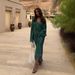2026 New European And American Cross-Border Women's Clothing Dubai Middle East Elegant Printed Casual Robe With Tassel_ecoleips.com