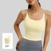 Popular Water Drop Yoga Beauty Back Back Color Matching Cross Sports Vest High Elastic Breathable Fixed Chest Pad Sling_ecoleips.com