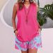 Women's Clothing Spring And Summer New Two Piece Vest Shorts Suit_ecoleips.com