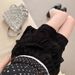 Black Ballet-style Short For Women, Summer 2025 New Model, High-waisted, Anti-exposure, A-line, Puffy Cake Skirt,_ecoleips.com
