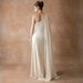 Muslim Evening Dress Elegant Off-Shoulder Summer Dress For Women Slim Fit With Ribbon Backless Design_ecoleips.com