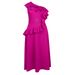 Women's Clothing Collar Sleeveless Dress Banquet Cocktail Party A Line Dress Dress_ecoleips.com