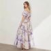 2025 New Off Shoulder European And American Women's Fashion Organza Fairy Long Temperament Evening Dress_ecoleips.com