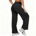 's Best-selling Wide-leg Yoga Pants, Butt-lifting Peach Butt High-waisted Straight-leg Women's Sports Pants For_ecoleips.com
