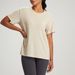 Women's Clothing Yoga Clothes Nude Loose Slim Sports Fitness Tops Short Sleeved T Shirt_ecoleips.com