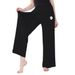 Women's Sleep Bottoms Daisy Print Cotton Comfortable Loose High-Waisted Plus Size 7XL Thin High Elastic Drape Pajamas Leggings_ecoleips.com