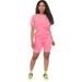 Solid Color Tracksuit Set for Women And Men Lightweight Breathable Sportswear Two-Piece Outfit for Spring_ecoleips.com