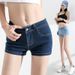 2025s Low Waist Jeans For Women Summer Sexy Stretch Light Color Slim Fit Ultra Shorts Tight Hot Pants 2025 New Style_ecoleips.com